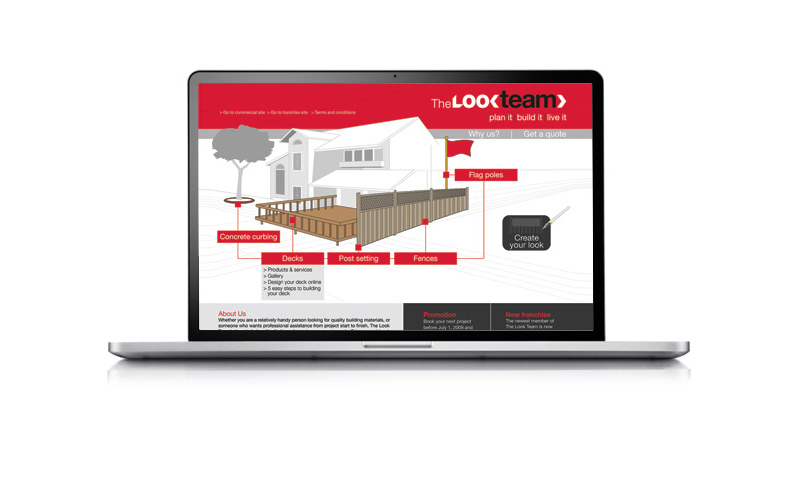 Look Team Website Design